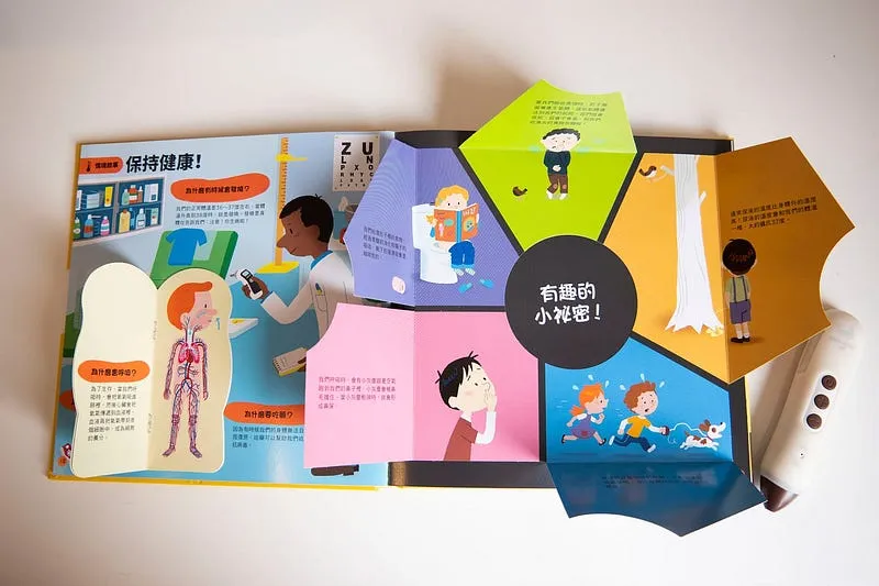 問答翻頁 爸媽也長知識了