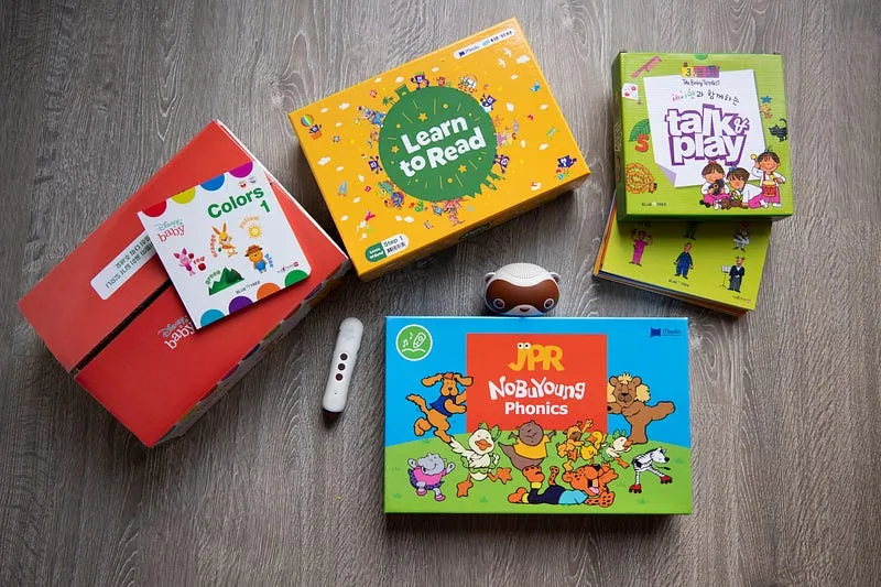 Kidsread出非常多英文套書,都是使用美國學齡前會使用的教材