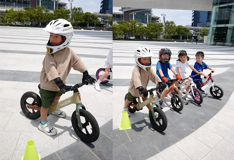 高顏值、高CP的 Kazam 滑步車平時騎車、比賽都帥到掉渣!